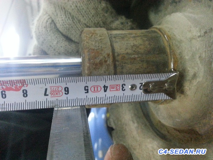 высота от верхней части цилиндра амортизатора до места крепления чашки 50 мм - 20151121_135214.jpg