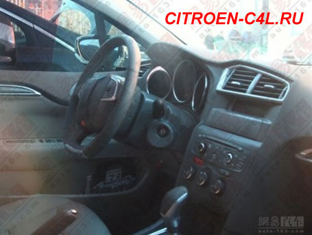 Citroen C4 Sedan испытания в Китае